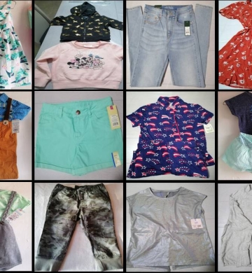 Lote que consta de 150 prendas nuevas de excelente calidad, importada de E.U.