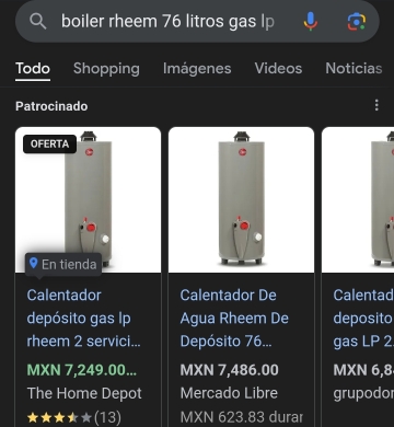 Urge venta de boiler seminuevo