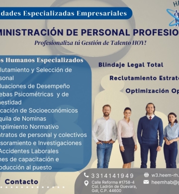 Administración personales