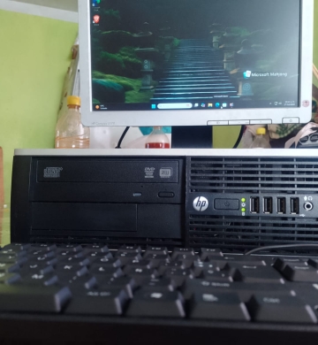 Computadora completa Hp 8Gb Ram Intel 4 núcleos