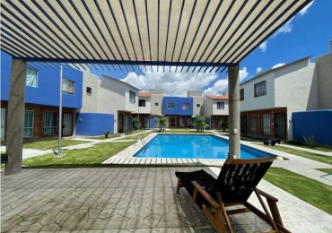 Venta casa en condominio con Alberca y Palapa en Temixco Morelos