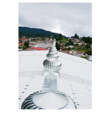 EXTRACTOR ATMOSFERICO FABRICADO EN ACERO DE 36″