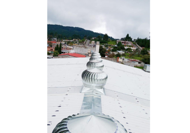 EXTRACTOR ATMOSFERICO FABRICADO EN ACERO DE 36″