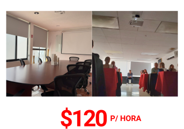 Renta de sala de juntas en Axia