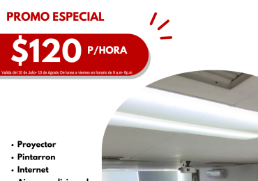 Elige una sala de juntas para tu evento.