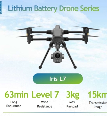 Dron insignia industrial ligero